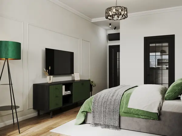 Дизайн интерьера трехкомнатной квартиры "Квартира в стиле современная классика"