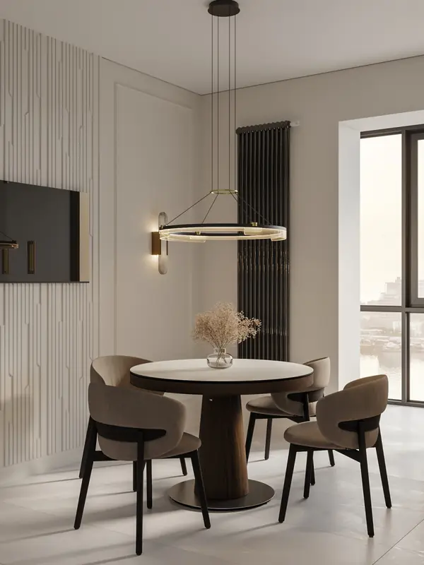 Современная квартира в Москве 78 м²