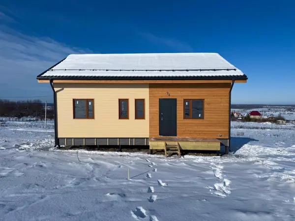 Строительство каркасного дома в Ленинградской области, Кемпелево