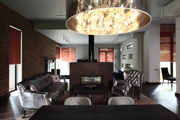 Box house - современный дом в стиле лофт. Архитектурное бюро Романа Леонидова.