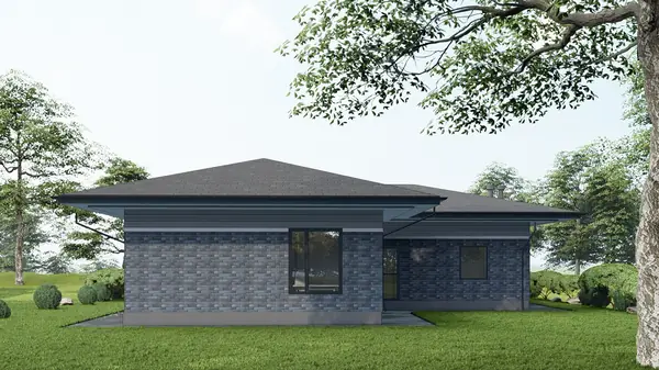 Одноэтажный дом в современном стиле