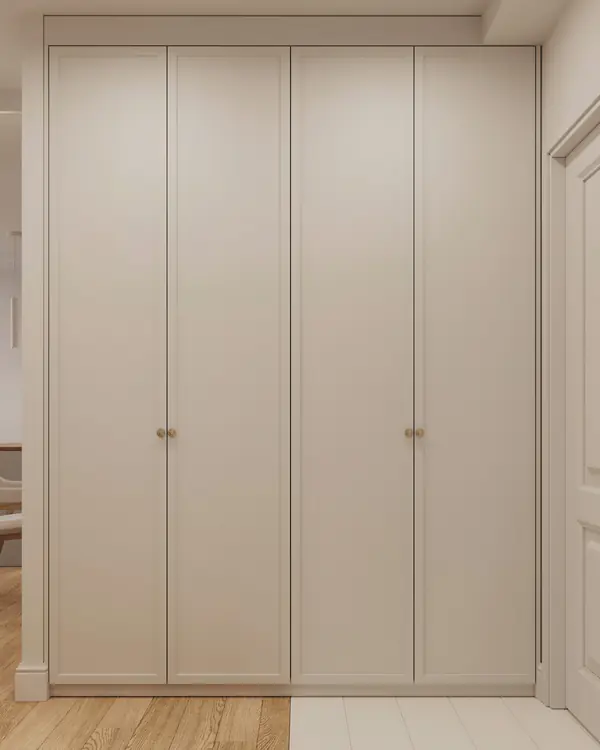 18. Clean 64 м². Прихожая