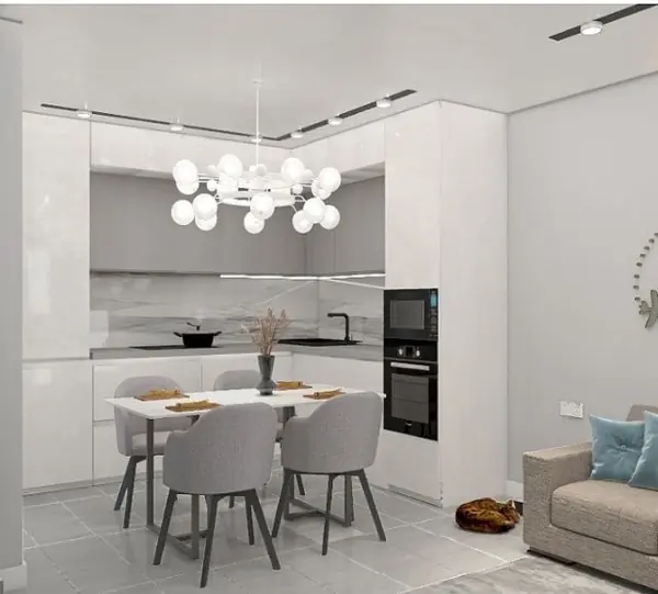 Дизайн-интерьера квартиры 91 кв/м