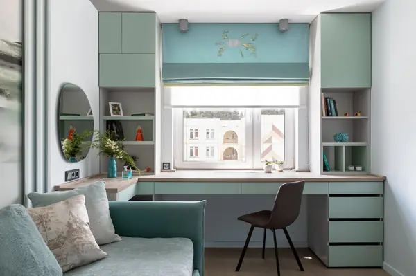 Квартира с яркими деталями и штрихами