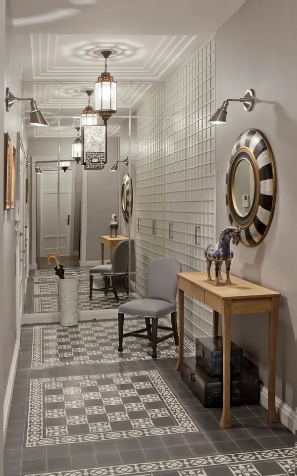 В серой дымке