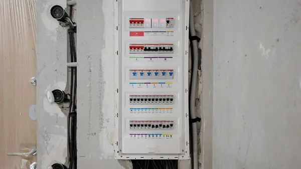 Монтаж черновой электрики.