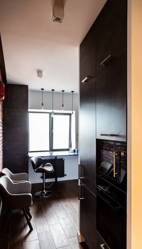 Современные апартаменты с элементами стиля лофт