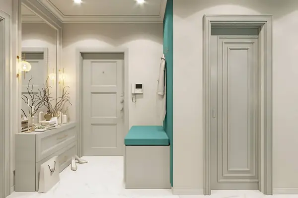 Дизайн и ремонт квартиры в ЖК «Грин Парк» — Бирюзовое настроение