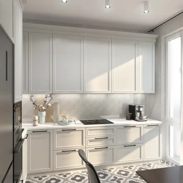 Планировка квартиры эконом класса в стиле сканди