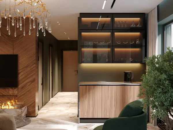 Дизайн-проект частного бассейна