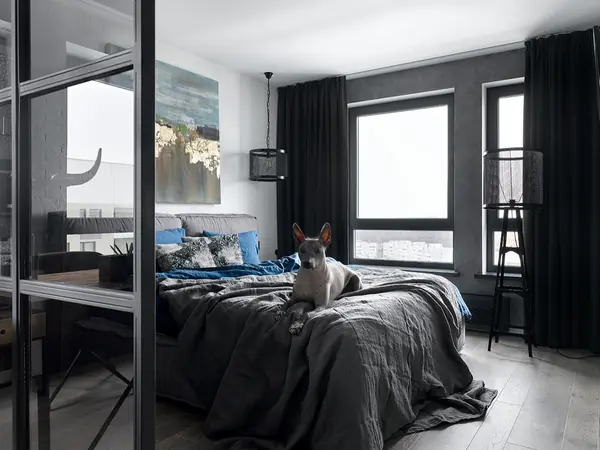 "Брутальный лофт в Московской новостройке"