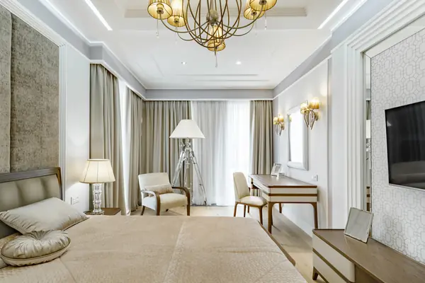 Современный лаконичный интерьер в ЖК "Камелия"