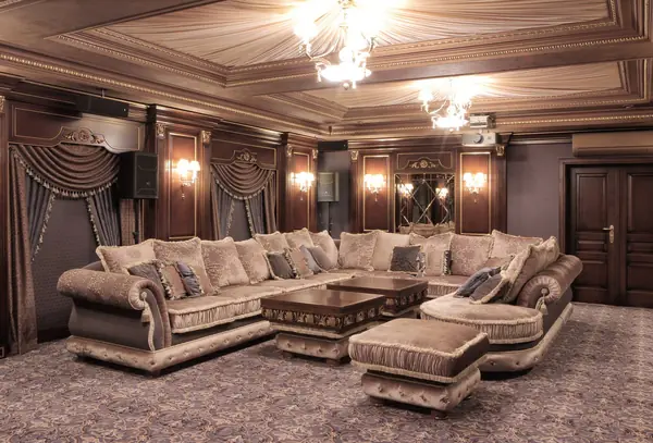 Проект интерьера частного жилого дома, г. Каменск-Шахтинский, 750 кв.м.