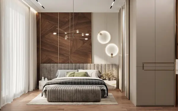 Легкая современная классика в дизайне квартиры для ЖК "Модум" - 97 м2