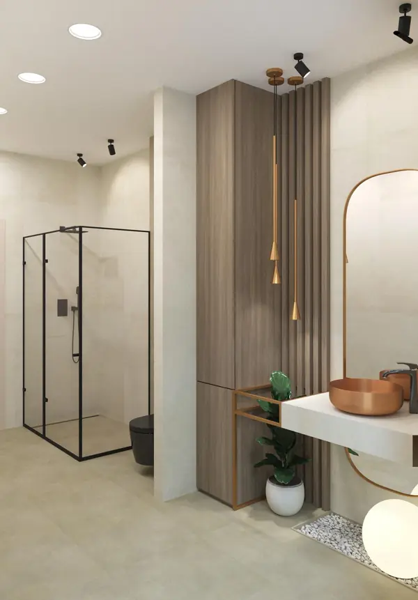 Гостевой санузел в частном доме