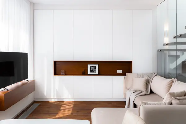 Двухуровневые апартаменты.