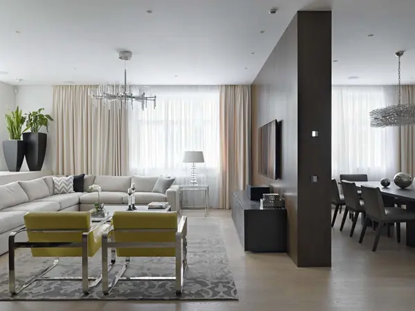 Интерьер квартиры 250м на улице Александра Невского