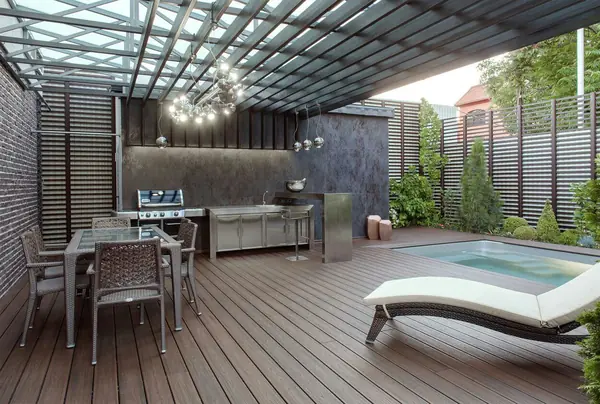 Открытые террасы