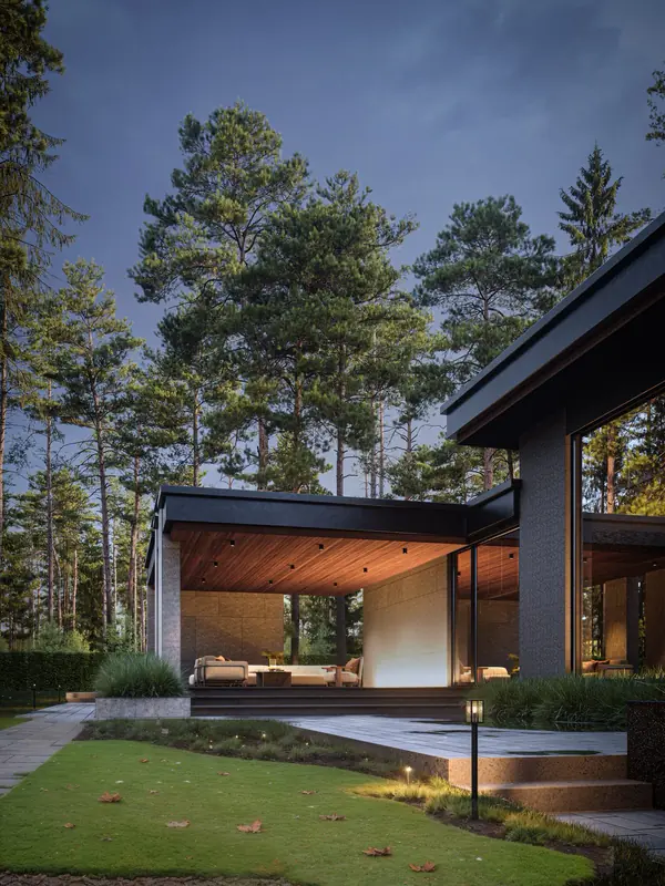 Villa Serenita в современном стиле