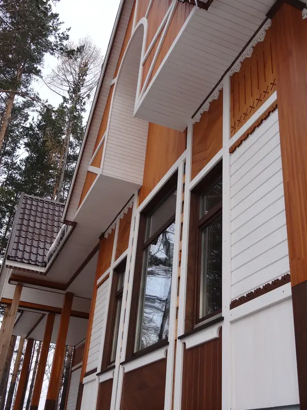 Воссоздание музея Астафьева, черты дома взяты с реально существующего