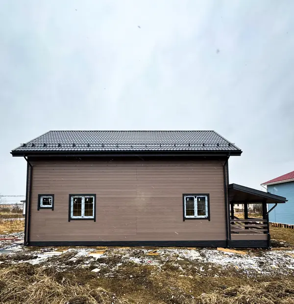 Строительство дома по Каркасной технологии в поселке Низино Ленинградской област