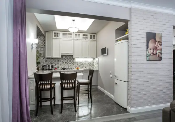 Кухня в московской квартире