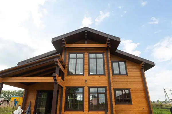 Загородный дом из бруса