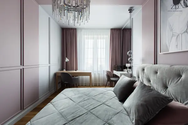 Цвет в интерьере, квартира в Куркино.