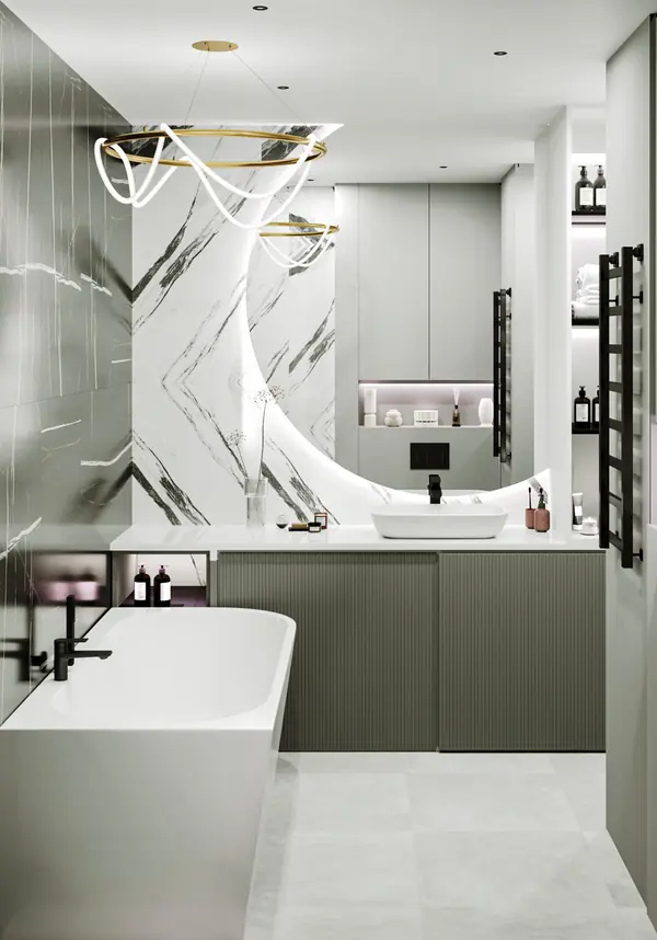 Проект 1-комнатной квартиры SPACE FOR TWO