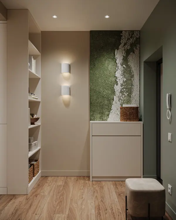 Дизайн-проект квартиры, площадью 83,62 м2