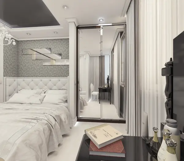 Дизайн интерьеров трёхкомнатной квартиры. Современный стиль.