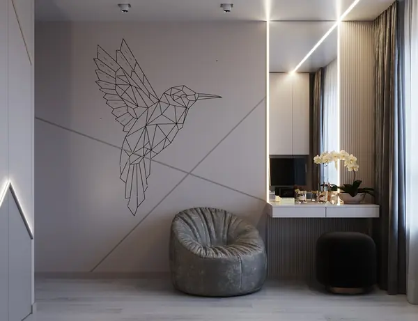 Комната для девочки подростка