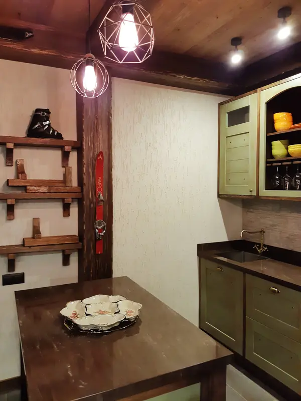 Кухня в шале