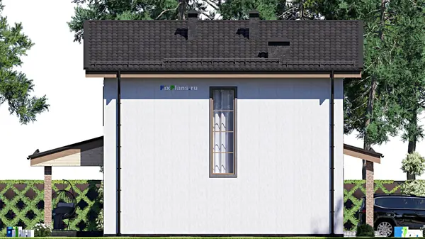 Проект двухэтажного дома 9х14 м S141м2 F-17036