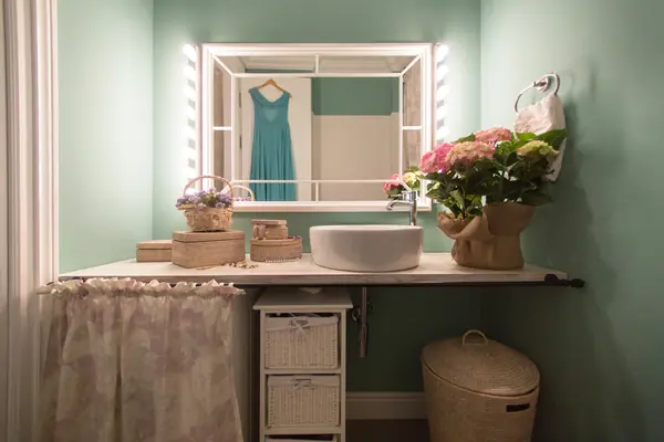 Peonies. Felt. Сoncrete.