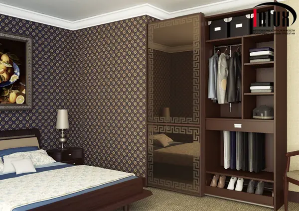 Шкафы с компланарной системой раздвижения дверей