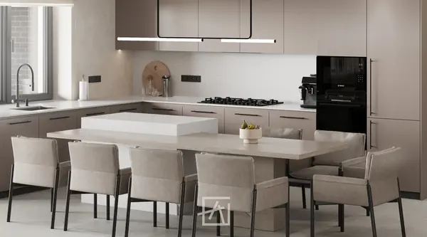 Кухня-гостиная 56 м²