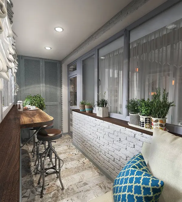 Застекленная лоджия