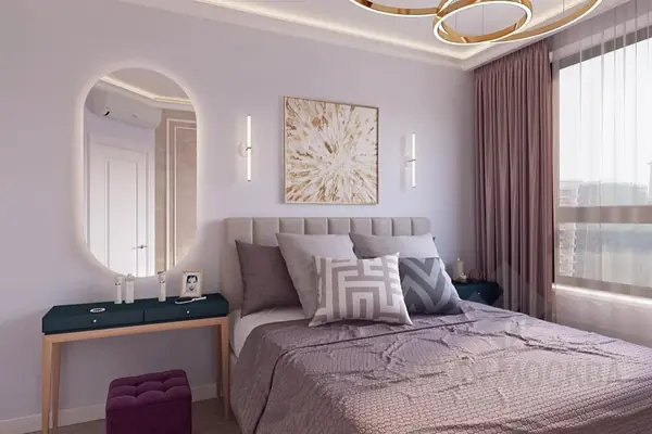 Дизайн-проект однокомнатной квартиры 34 кв.м в ЖК «Селигер Сити»