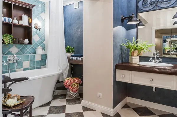 Квартиры в стиле Фьюжн. Реализация.