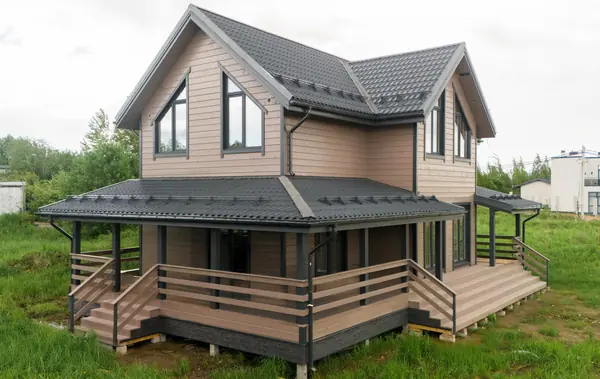 Строительство дома по Каркасной технологии в поселке Низино Ленинградской област