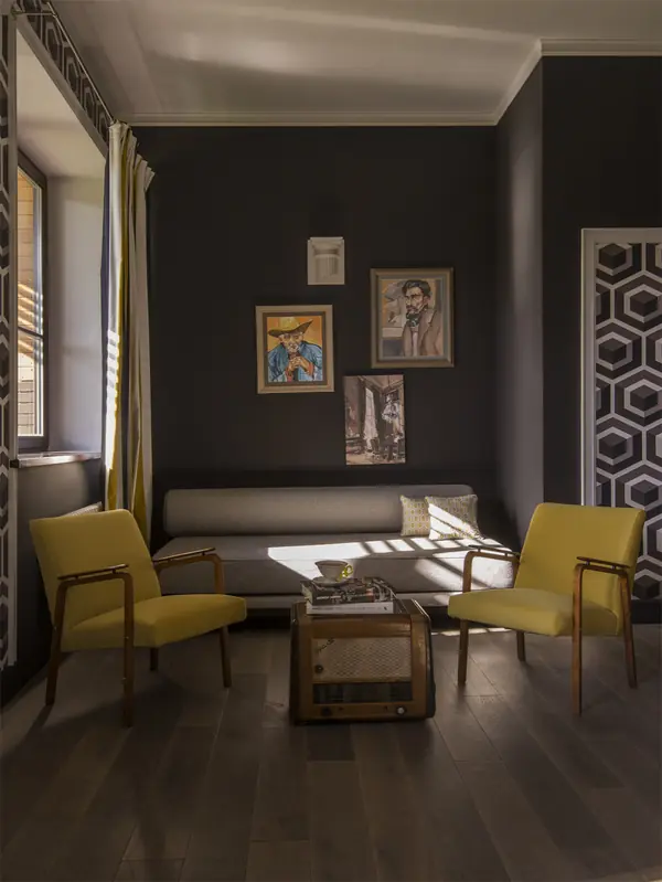 Брутальный загородный дом. Дизайнер: Светлана Дикушина