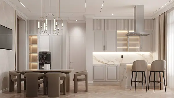 Кухня-гостиная