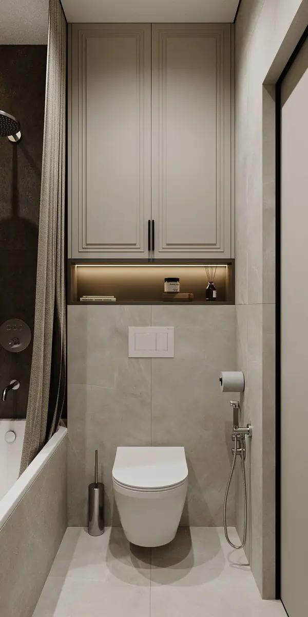 Интерьер квартиры в ЖК "Метрополия"