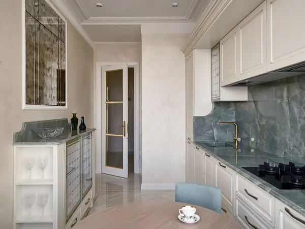 Дизайн квартиры в Классическом стиле на ул Бронная 105 кв.м, г.Москва