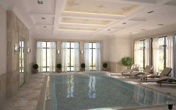 Интерьер особняка в традиционном стиле