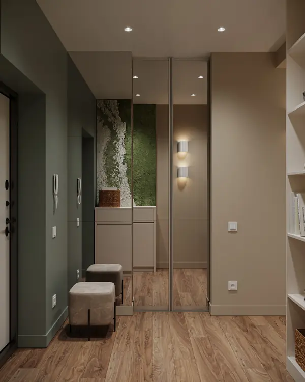 Дизайн-проект квартиры, площадью 83,62 м2