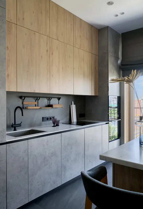 Светлая двухкомнатная квартира 60 кв.м. с панорамными окнами