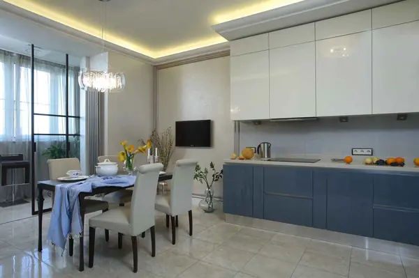 Фото интерьеров Пентхауса ул. Гарибальди