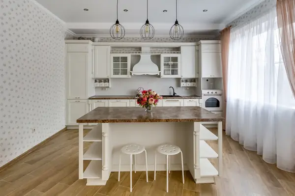 Кухня с фасадами Милан Бьянко